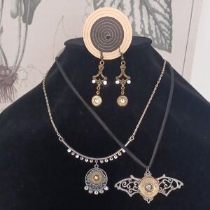 Beautiful Bullet Casing Jewlery Set Winchester Grab Your Brass